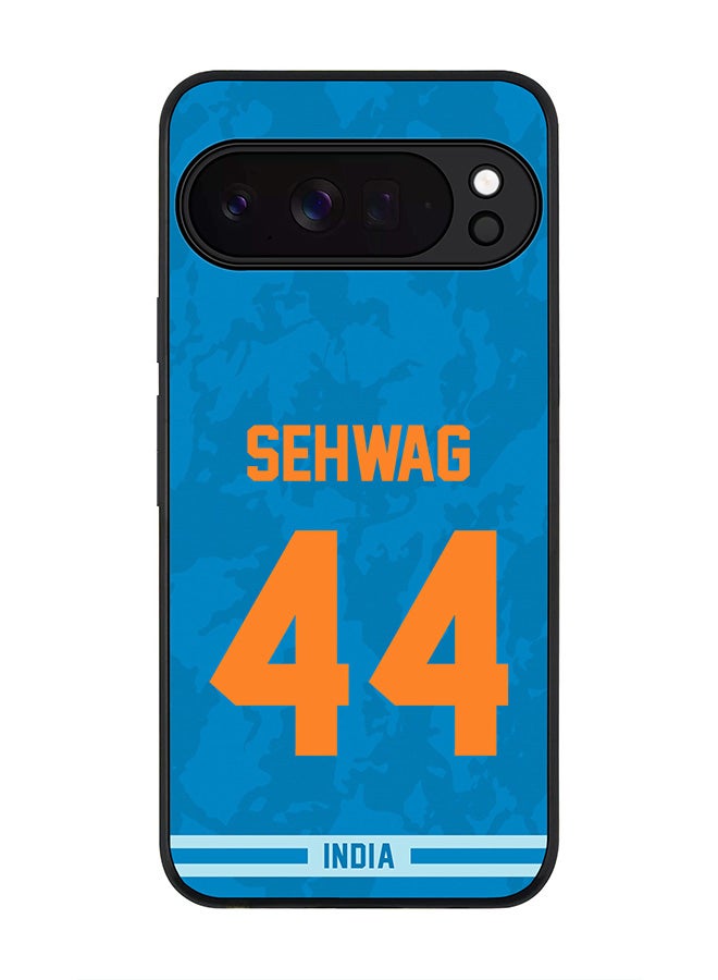 For Google Pixel 10 Pro XL Case,Slim fit Camera Protection, Shockproof Thin Phone cover  - India Virender Sehwag, Jersey No 44